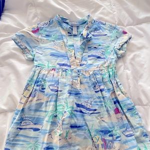 Vineyard Vines Short Sleeve Dress